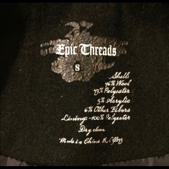 Epic Threads Plaid Tweed Jacket (B9) - Picture 4 of 4